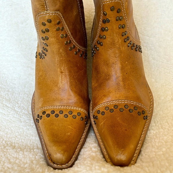 Penny Loves Kenny Leather Studded Boot - Women 8.5 - Picture 2 of 4